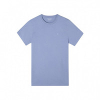 132448 Camisetas Silbon Hombre raqueta etnica trasera  Azul (180004)