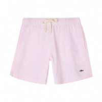 131106 Bañador Silbon Hombre Rayas Rosa