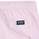 131106 Bañador Silbon Hombre Rayas Rosa