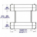 Elevador de Tijeras Portátil 380V 3 Ton FARGO TOOLS