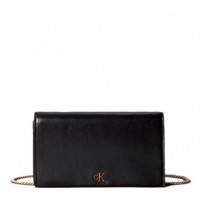 Cartera de cadena con monograma