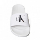 Chanclas de lona con logo