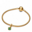 Charm colgante Trébol de cuatro hojas