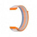 Correa Reloj SAVEFAMILY Tela Rayas Naranjas para Savewatch y Senior Enjoy Superior P