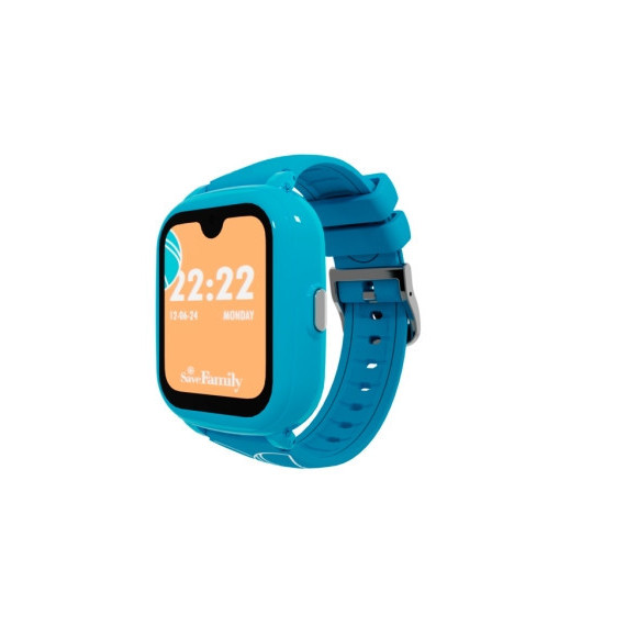 Reloj Smartwatch SAVEFAMILY 4G Iconic Plus 2 GPSICONIC2SPORTIVE Correa Silicona Estampada Azul Sporttive