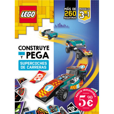 Construye y pega:supercoches de carreras