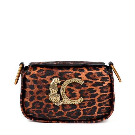 Bandolera Animal Print Logo Lc  LOLA CASADEMUNT