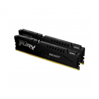 Memoria KINGSTON Fury Beast DDR5 32GB (2 X 16GB) 5200 Mhz KF552C40BBK2-32