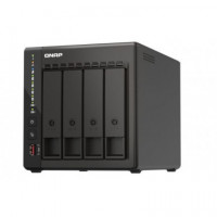 QNAP Nas de 4 Bahias y 8GB Ram  Ntel Celeron J6412 4 Núcleos 2GHZ (hasta 2.6GHZ)