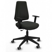 SILLA ELCHE NEGRO BRAZOS REGULABLES