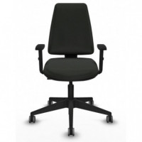 SILLA ELCHE NEGRO BRAZOS REGULABLES