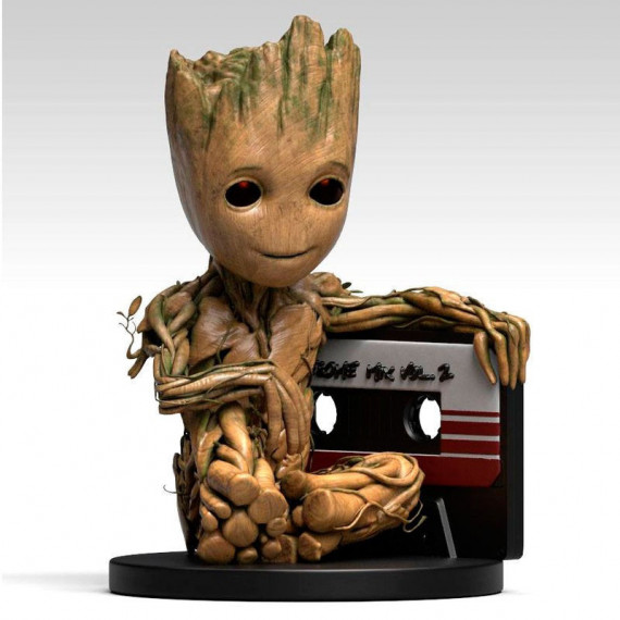 Hucha Baby Groot Cassette Guardianes de la Galaxia 2 Marvel