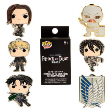 Caja Mystery Pin Attack on Titan Loungefly Funko