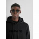 Sudadera Antony Morato negra logotipo