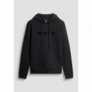 Sudadera Antony Morato negra logotipo