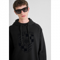 Sudadera Antony Morato estmapado escudo de armas negra