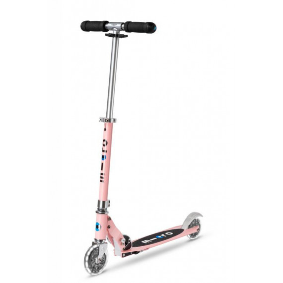 Patinete Sprite Rosa Neon Led