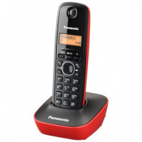 Teléfono Inalámbrico Dect Rojo/negro PANASONIC