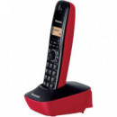 Teléfono Inalámbrico Dect Rojo/negro PANASONIC