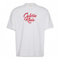 Camiseta Cursive Graphic  CALVIN KLEIN