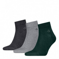 PACK 3 CALCETINES QUARTER  701234209006805