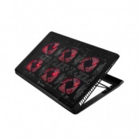 SAVIO Base Refrigeradora 6 Ventiladores COS-01