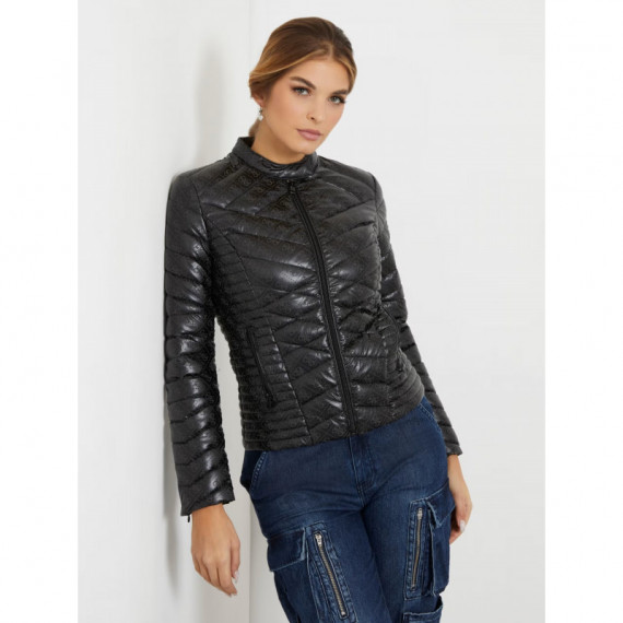 Chaqueta acolchada con logo 4g de Guess