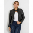 Chaqueta acolchada con logo 4g de Guess