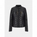 Chaqueta acolchada con logo 4g de Guess