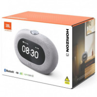 Jbl Horizon 3 Altavoz Radio Despertador Bluetooth Gris