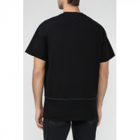 Camiseta TOMMY JEANS Negra Logo Bordado