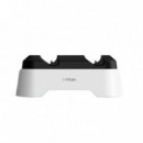 BASE DE CARGA TRUST GXT 228 PARA 2 MANDOS PS5 RGB BLACK/WHITE