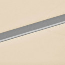 Sombrilla de jardín VARIOFLEX SOLAR LED 300x300 cm color beige con base completa incluida Suncomfort® by Glatz®