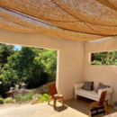 Lona de sombra- Fibra de coco artesanal- 3x4 metros- M2- La Scourtinerie®- Exterior