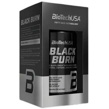 Black Burn Mega Capsule Biotechusa  - 90 Caps