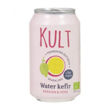 KULT AGUA DE KEFIR FRUTA PASION-LUPULO 330ML