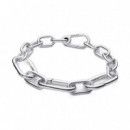 Pulsera Eslabones Link Anchos Pandora ME Plata de primera ley 593854C00