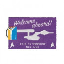 Felpudo Star Treck Welcome Aboard!