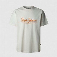 PEPE JEANS Camiseta Dumas Tee Blanca PM509769-803