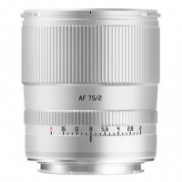Objetivo Ttartisan AF 75mm F2 L-Mont plata (AF7520-L-S)
