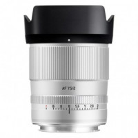 Objetivo Ttartisan AF 75mm F2 L-Mont plata (AF7520-L-S)
