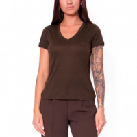 Camiseta Cuello de Pico  GUESS