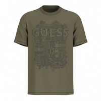 Camiseta  Flock Bo M5YI13 I3Z14  GUESS