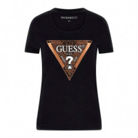 Camiseta Leo Triangle W5BI28 J1314  GUESS