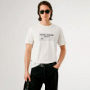 Camiseta logo estampado fit regular