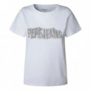 Camiseta Logo Strass  PEPE JEANS