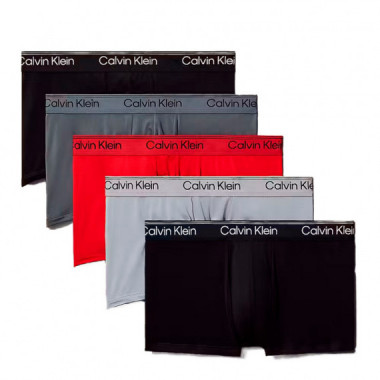 Pack de 5 Bóxers de Tiro bajo - Microfibre Stretch  CALVIN KLEIN