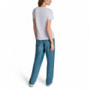 Camiseta Distressed Stac  DKNY