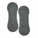 Pack 3 Calcetines Monogram Footie  CALVIN KLEIN