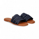 Pala Cintas Cruzadas con Logo Azul  TOMMY HILFIGER